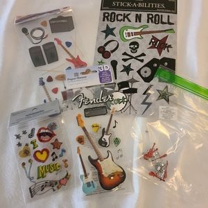 Music Scrapbook Sticker Bundle!